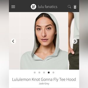 Lululemon Tee Hood
